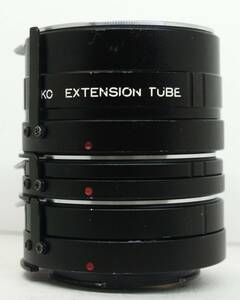  ☆人気のマクロレンズ☆　ニコン１眼レフ用(Fマウント) エクステンションチューブ KENKO EXTENTION TUBE 36mm+12mm+20mm (I0965)