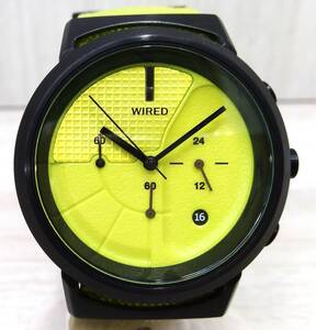 SEIKO セイコー WIRED ワイアード WW ツーダブ AGAT436／992*** クォーツ 腕時計 箱・取説あり