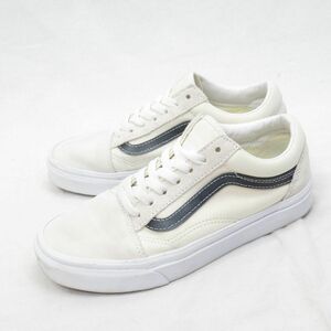 VANS OLD SKOOL スウェード×キャンバス スニーカー size22.5/バンズ 0604