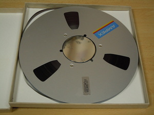 即決！　オープンリールテープ　１０号　ＡＭＰＥＸ　４５６　１巻　中古品　⑨