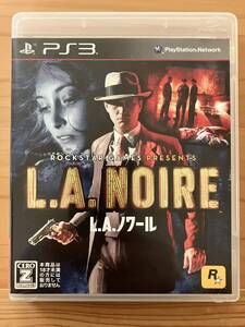 【名作アクションアドベンチャー】L.A. Noire (L.A. ノワール) / PlayStation 3・PS3用ソフト / Z指定 / オープンワールド型・刑事・推理