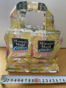 ハンドメイド　ミニッツメイド　　 Minute Maid 　トートバッグ　ピンクレモネード