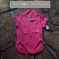 US ラルフローレン Ralph Lauren polo ピンク ポロシャツ S