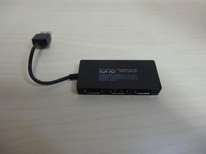 [送料無料 即決] サンワサプライ 4ポートUSB2.0ハブ USB-HUB257BK2 USED