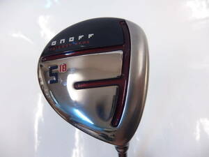 【中古】 2020 オノフ 赤 フェアウェイウッド FW5 (18度) SMOOTH KICK MP-520F Rシャフト / ONOFF AKA