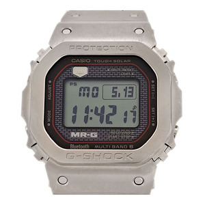 カシオ G-SHOCK MR-G フルメタルスクエア MRG-B5000D-1JR ソーラー チタン メンズ CASIO 中古 【時計】