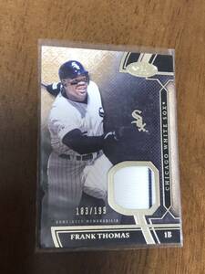 MLB Frank Thomas jersey 2015 TOPPS tier one フランク・トーマス　ジャージ