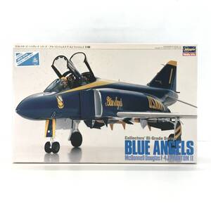 ☆未使用品☆ Hasegawa プラモデル 1/48 ブルーエンジェルス F-4J ファントムII コレクターズ ハイグレード シリーズ No.4 外箱開封済み