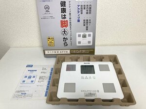 送料込み ■ タニタ製 体組成計 BC-DG01 ホワイト　体重計