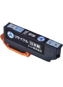 日本製 ライトシアン IC6CL70L用 エプソン EPSON ジット ICLC70L 対応 さくらんぼ 増量 リサイクルインク JIT-NE70LCL 純正混合可