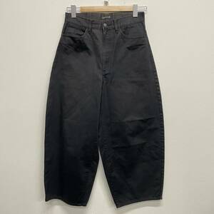 【LAD MUSICIAN】ラッドミュージシャン★ワイドパンツ WEST POINT WIDE PANTS サイズ42 2217-506 ブラック 03