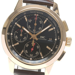 IWC SCHAFFHAUSEN IW380703 インジュニア 74th グッドウッド・メンバーズ・ミーティング クロノグラフ K18PG AT メンズ 保付き_822838