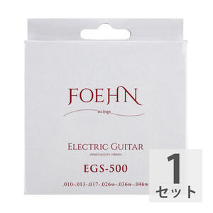 FOEHN EGS-500 Electric Guitar Strings Regular light エレキギター弦 10-46