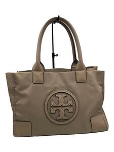 TORY BURCH◆トートバッグ/-/BRW/無地