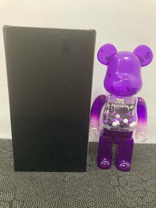 BE@RBRICK 400％ メディコムトイ MEDICOM TOY purple パープル ベアブリック 中古 TN 1