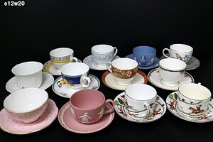 O12w20 食器 WEDGWOOD カップ/ソーサー シミ汚れあり 80サイズ