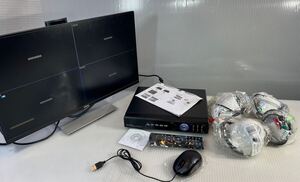 AHD/TVI/ CVBS 4 Channel H.264 Digital Video Recorder 4台の防犯カメラ付き