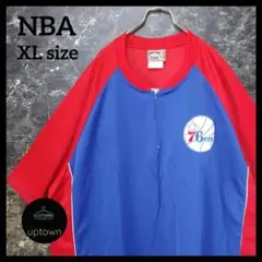 Hard wood Majestic NBA シクサーズ ジャージ XL ①