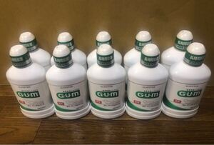 薬用GUMデンタルリンスwa 250mL 10個セット　サンスター　液体ハミガキ　マウスウォッシュ　歯周病（歯肉炎・歯周炎）予防　口臭防止