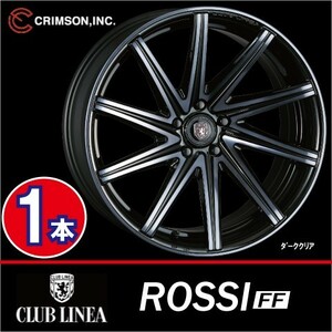 激安特価！ 1本価格 クリムソン クラブリネア ロッシFF DKC 19inch 5H114.3 8J+35 CLUB LINEA ROSSI