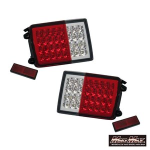 カー用品 SUZUKI スズキ エブリィ DA64/DA17用 LEDテールランプ レッド/クリア シーケンシャルウインカー切替式/軽バン 車種専用設計