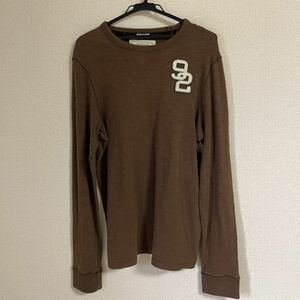 長袖Tシャツ 長袖カットソー Abercrombie&Fitch アバクロ M