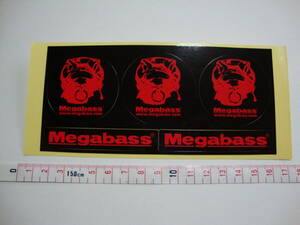 Megabass メガバス　ステッカー 