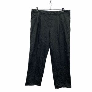 DOCKERS チノパンツ W40 ドッカーズ グレー タック 古着卸 アメリカ仕入 2305-1585