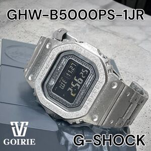 【40周年記念モデル/極美品】CASIO カシオ G-SHOCK ジーショック GMW-B5000PS-1JR 腕時計 電波ソーラー SUS316L 20気圧防水 日本製