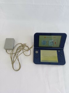 si☆1円〜中古品 Newニンテンドー 3DS LL RED-001 本体 充電器付き 初期化済 動作ok