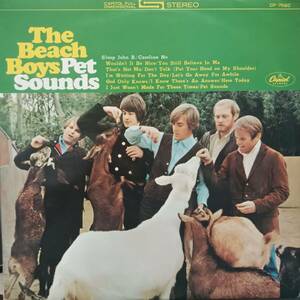 赤盤！日本CAPITOLオリジlP 虹ラベル Beach Boys / Pet Sounds 1966年 東芝 CP-7560 ビーチ・ボーイズ ペット・サウンズ Brian Wilson RED