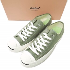 新品 CONVERSE ADDICT コンバースアディクト JACK PURCELL CANVAS ジャックパーセル キャンバス 1CL858 US4.5(23cm) KHAKI g19711