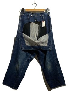 TUKI◆TYPE3 INDIGO DENIM/ ボトム/O/コットン/IDG/無地