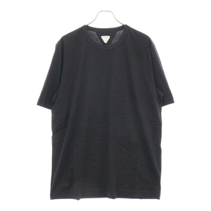 BOTTEGA VENETA ボッテガヴェネタ コットン クルーネック 半袖Tシャツ カットソー ブラック 664849