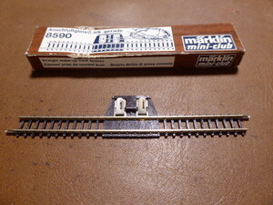 鉄道模型メルクリンZゲージ電動straight make-up track section 8590 線路１１センチminiclub貴重品美品