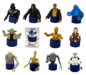 中古ペットボトルキャップ 全12種セット 「スター・ウォーズ エピソード3 ペプシ スペシャルボトルキャップ」