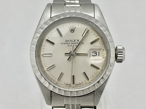 ロレックス ROLEX 【難有品】 オイスターパーペチュアル 自動巻き レディース 腕時計 シルバー 6924(裏蓋6919)