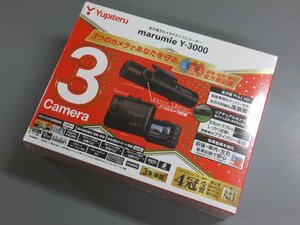 【未使用未開封・長期在庫品】Yupiteru ユピテル 全方面3カメラ ドライブレコーダー marumie(マルミエ) Y-3000 ドラレコ