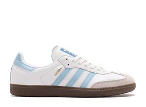 adidas Originals Samba OG "Footwear White/Clear Sky/Blue" 26.5cm JI2003