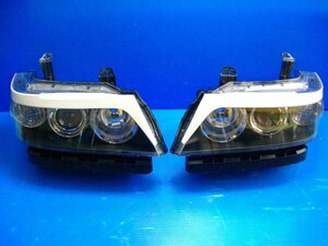 SA【0000】ゼスト JE1 JE2 ゼスト スパーク 純正 HID ヘッドライト アイライン付き 左右セット 刻印：J 100-22911 中古品