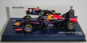 1/43 レッドブル ルノー RB10 #1 セバスチャン ベッテル 2014 ベッテル 最後のレッドブル 絶版品 送料込