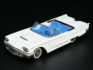 【 旧バンダイ ブリキ FORD THUNDERBIRD（ミニカー特集）y0729192 】萬代屋 ミニカー 自動車 レトロ ビンテージ フリクション