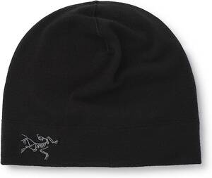 Arcteryx Rho Lightweight Wool Toque Beanie 　アークテリクス　ライトウェイト　ウール　トーク　ビーニー　L/XL BLACK