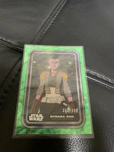 スターウォーズ　topps トレーディングカード　/499 