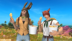 FF14 ファイナルファンタジー14 エモート フライドチキンを食べる KFC ケンタッキー 特典アイテムコード