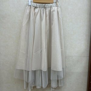 ロデオクラウンズ 420GAR31-120V リバーシブルチュールスカート スカート スカート FREE 白 / ホワイト