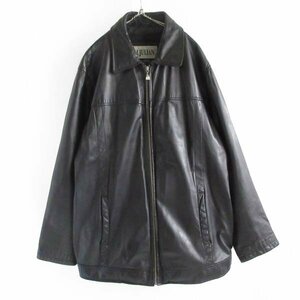 90s M.JULIAN WILSONS LEATHER レザー ジャケット 黒 XL キルティングライナー付き ブラック 革ジャン 本革 D150-18-0035ZVW