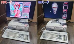 [動作品] NEC PC-98DO+ (PC-98DO/P) & HxC Floppy Emulator MAX 組み込み済 PC-8801/PC-9801ハイブリッド SB2 ☆即決価格落札時オマケ付き