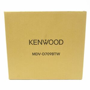 119【未使用】KENWOOD ケンウッド MDV-D709BTW 彩速ナビ 7V型 200mmワイドモデル AVナビゲーションシステム