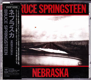 BRUCE SPRINGSTEEN / NEBRASKA / 国内盤・帯・ライナー付き